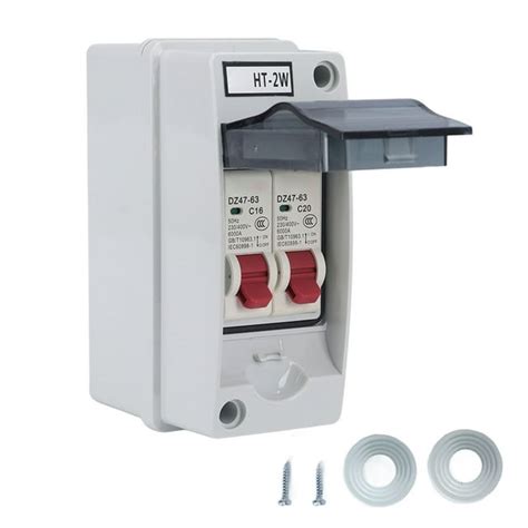 2 Way Distribution Box, AC 230V/400V Power Circuit Breakers 